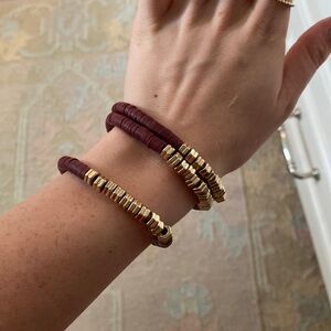 Set of three bracelets